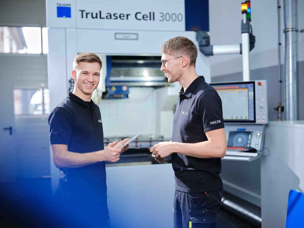 Laserschneiden von Präzisionsteile auf der TruCell3000