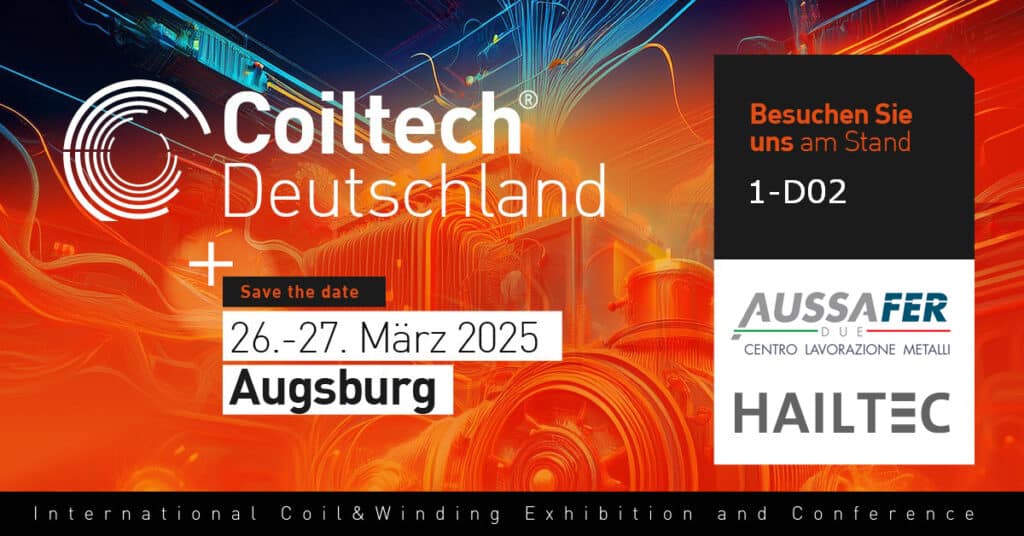 Coiltech Messebanner März 2025 Hailtec und Aussafer